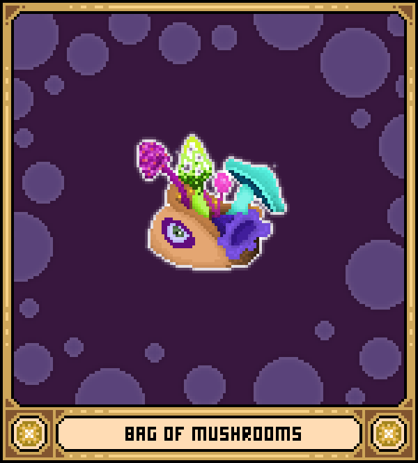Bag of Rare Mushrooms